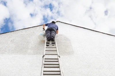 Peinture extérieure à Lourenties — façades et ravalement
